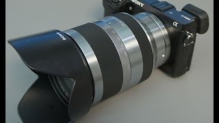 Sony Nex Sel 18200mm lens review [upl. by Eicram652]