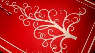 Mixing Glitter with Embossing Powder [upl. by Chrissie]