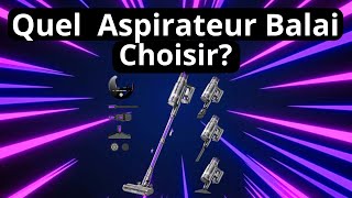 Top MEILLEUR Aspirateur Balais  À voir avant votre achat [upl. by Sesiom]