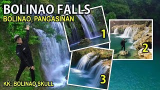 BOLINAO FALLS 1 2 AND 3 in Bolinao Pangasinan  Philippines [upl. by Hedvig]