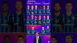 Inter Milan Under Simone Inzaghi 20242025 Season  shorts youtubeshorts football intermilan [upl. by Marcus]