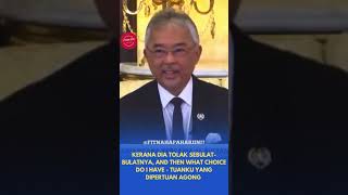 Muhyiddin Yassin cuba hasut fitnah Tuanku Yang Dipertuan Agong XVI di PRK Nenggiri [upl. by Zeus]