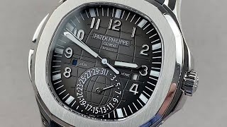 Patek Philippe 5164A001 Aquanaut Travel Time Tiffany amp Co Patek Philippe Watch Review [upl. by Yenaj721]