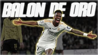 VINICIUS SERA BALON DE ORO EN EL REAL MADRID POR ESTO [upl. by Gastineau]