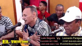 Bachata  El Abandonado  Luis Segura y Leonardo Paniagua y en quotEl Tieto Eshowquot [upl. by Solhcin]