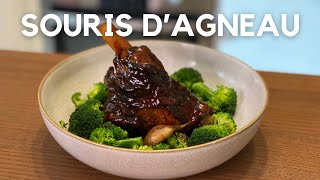 Souris d’Agneau confite et laqué  Sous vide amp basse température [upl. by Ditmore922]