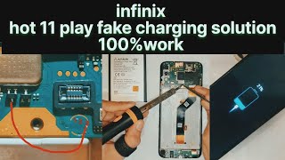 Infinix Hot 11 Play Charging Problem Solution New Method 100Working [upl. by Rolyt115]