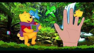 Winnie the POOH Bears Finger Family Song  Nursery Rhymes for Kids [upl. by Hoeve]