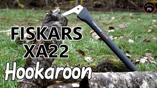 Fiskars Hookaroon XA22 28 Inch First use amp review  Kubota Compact Tractor [upl. by Atteram981]