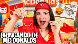 MONTEI MEU PRÓPRIO MCDONALDS [upl. by Anawyt]