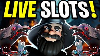 🔴 RANDOM MICHAEL LIVE SLOTS amp BIG WINS 🔥 HAPPY HALLOWEEN SCARY BIG WINS 🔴 [upl. by Yelsiap]