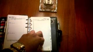 A tour around my Filofax Cavendish [upl. by Kilbride]