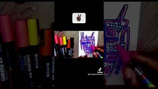 ACEO art Trading CARD  Easy Painting Technique For Beginners [upl. by Ecirtemed]