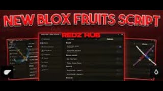 roblox blox fruit script hacks redz hub auto farm level auto farm v4 auto farm raid link in comment [upl. by Lienahs314]