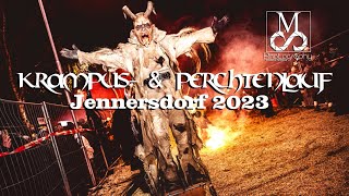 Krampus amp Perchtenlauf 18112023 Jennersdorf [upl. by Mayram]