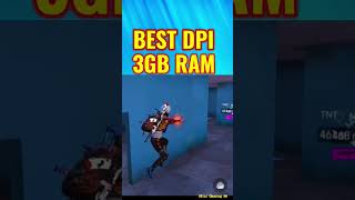 Best dpi for 3gb ram  3gb ram dpi kitna rakhe  dpi setting shorts freefire dpifreefire [upl. by Assirroc]