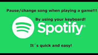 How to PauseSkip a song when Spotify is minimized [upl. by Lamdin]