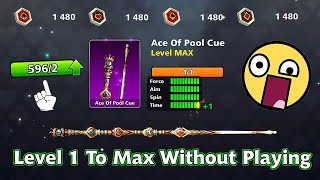 8 ball pool Aces of Pool Cue Level Max 🙀 5400 Tokens Without playing [upl. by Conlon]