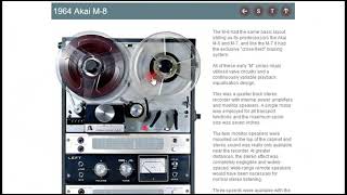 The ultimate reel to reel tape recorder directory [upl. by Ardnassac]