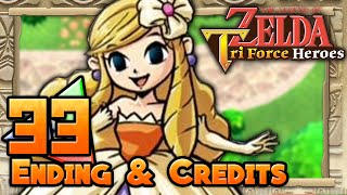 The Legend of Zelda Tri Force Heroes  Part 33  Credits [upl. by Agemo]