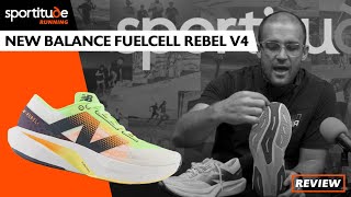 New Balance Fuel Cell Rebel v4 Running Shoe Review  Sportitude Running 2024 [upl. by Einnalem782]