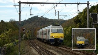 NMBS SNCBMS AM 80 BREAK S41 Rendezvous Chaudfontaine 25X2024 [upl. by Nananne]