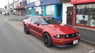 Ford Mustang GT V8 Xpipe amp Long tubes  Southend Seafront [upl. by Euginomod]