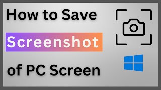 How to Take Screenshot on Windows Computer  Snipping Tool  Screen Capture Windows 10 [upl. by Snell81]