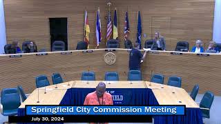 City Commission Meeting July 30 2024 [upl. by Markman]