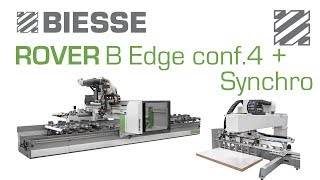 Biesse Rover B Edge conf4  Synchro [upl. by Sackman]