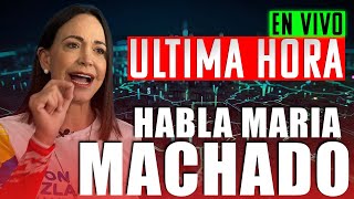 🔴EN VIVO HABLA MARIA CORINA MACHADO HOY 29112024 [upl. by Sonya729]