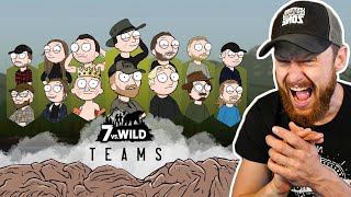 ICH HAU MICH WEG 😂😂 7 vs Wild Parodie  Die Aussetzung  Fritz Meinecke reagiert [upl. by Athalla]