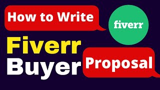 How to Send Fiverr Buyer Request  How to Write Fiverr Buyer Proposal [upl. by Darcy]