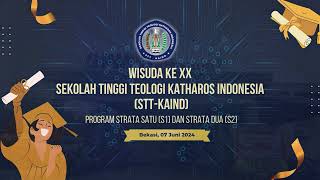 Wisuda STT Katharos 7 Juni 2024 [upl. by Haimarej775]