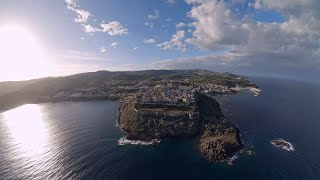 CASTELSARDO  ITALY FPV Drone experience 3D VR180 [upl. by Shira]