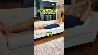 6 MustTry Core Exercises From The Couch [upl. by Ellak]