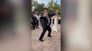 Father suffers cardiac arrest during fatherdaughter dance at wedding [upl. by Ainaznat]