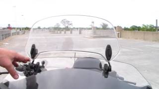 F6B MRA XCREEN Touring Windscreen Bolt on [upl. by Tawnya]