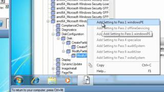 Create Answer File using Windows 7 AIK Automated Installation Kit [upl. by Sue105]