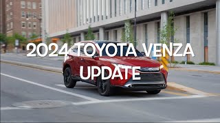 2024 TOYOTA VENZA SUV UPDATE amp PRICING [upl. by Chrisman221]