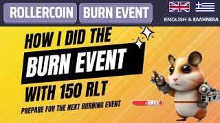 How I did the Burning Event with just 150 RLT My strategy Prepare for Next Burn Event rollercoin [upl. by Nosyt]