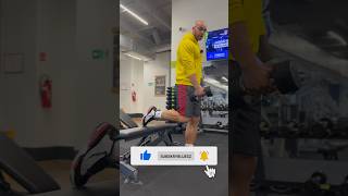 Jak ćwiczyć Przysiad bułgarski z naciskiem na mięsień czworogłowy legs squat gym fitness [upl. by Bayly338]