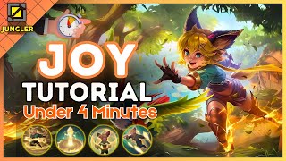 4Minute Joy Tutorial in the Jungle  MLBB S34 2024 [upl. by Elletse966]