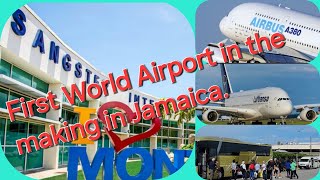 Sangster int Airport Jamaica undergoing first World expansion [upl. by Klayman]