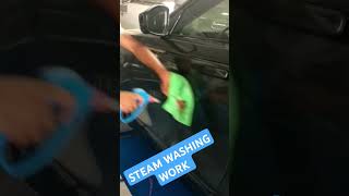 HOW TO CLEAN STEAM CLEAN carcareservices carcleaningservice carcare detailing [upl. by Barbee957]