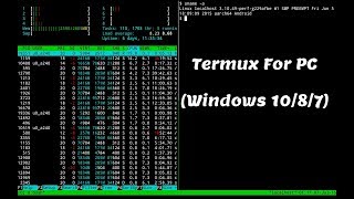 How To Download amp Install Termux on PC Windows 1087 [upl. by Orianna148]