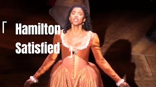 Hamilton  Satisfied LIVE AUDIO Renée Elise Goldsberry [upl. by Imhsar132]