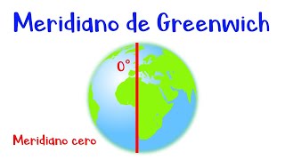 🌎 ¿Qué es el Meridiano de Greenwich 🌎 Fácil y Rápido [upl. by Stephana858]