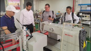 Automate de couture entièrement automatique pour élingues textiles [upl. by Rick516]