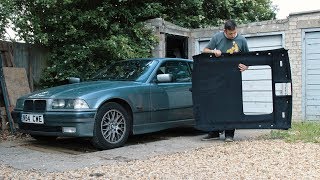 BMW E36 Headliner Retrim amp Replacement [upl. by Leraj]